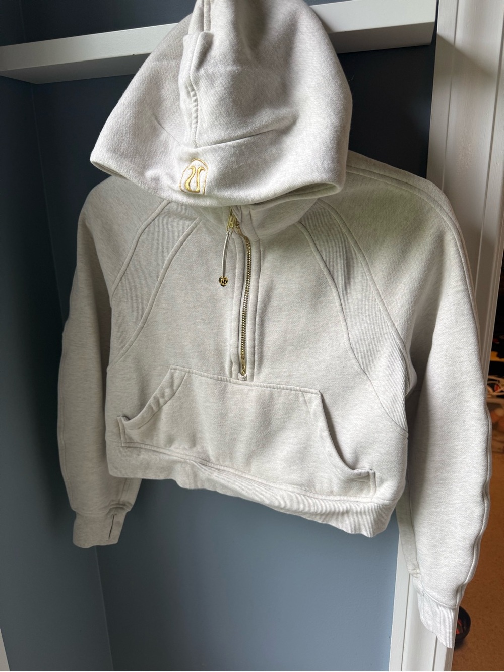 lululemon Scuba Cropped Half-Zip Hoodie
